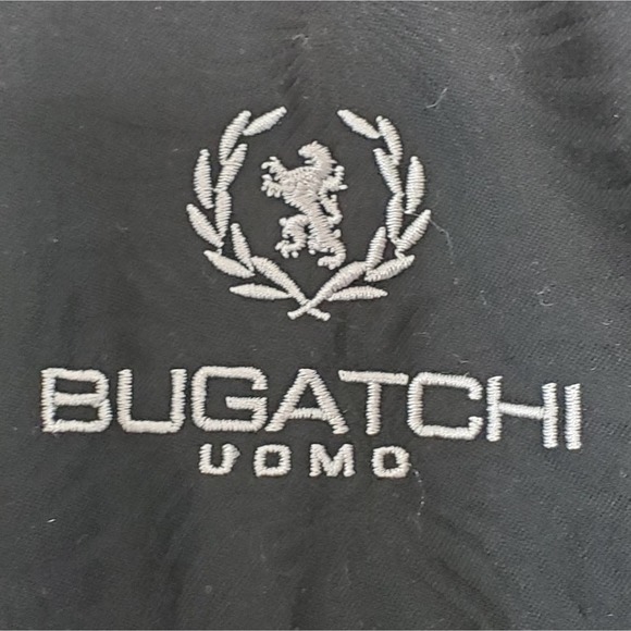 Bugatchi Uomo Black Textured Button Up Shirt XL - Picture 4 of 12